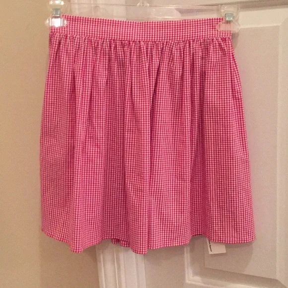 American Apparel Skirts Nwt American Apparel Pink And White